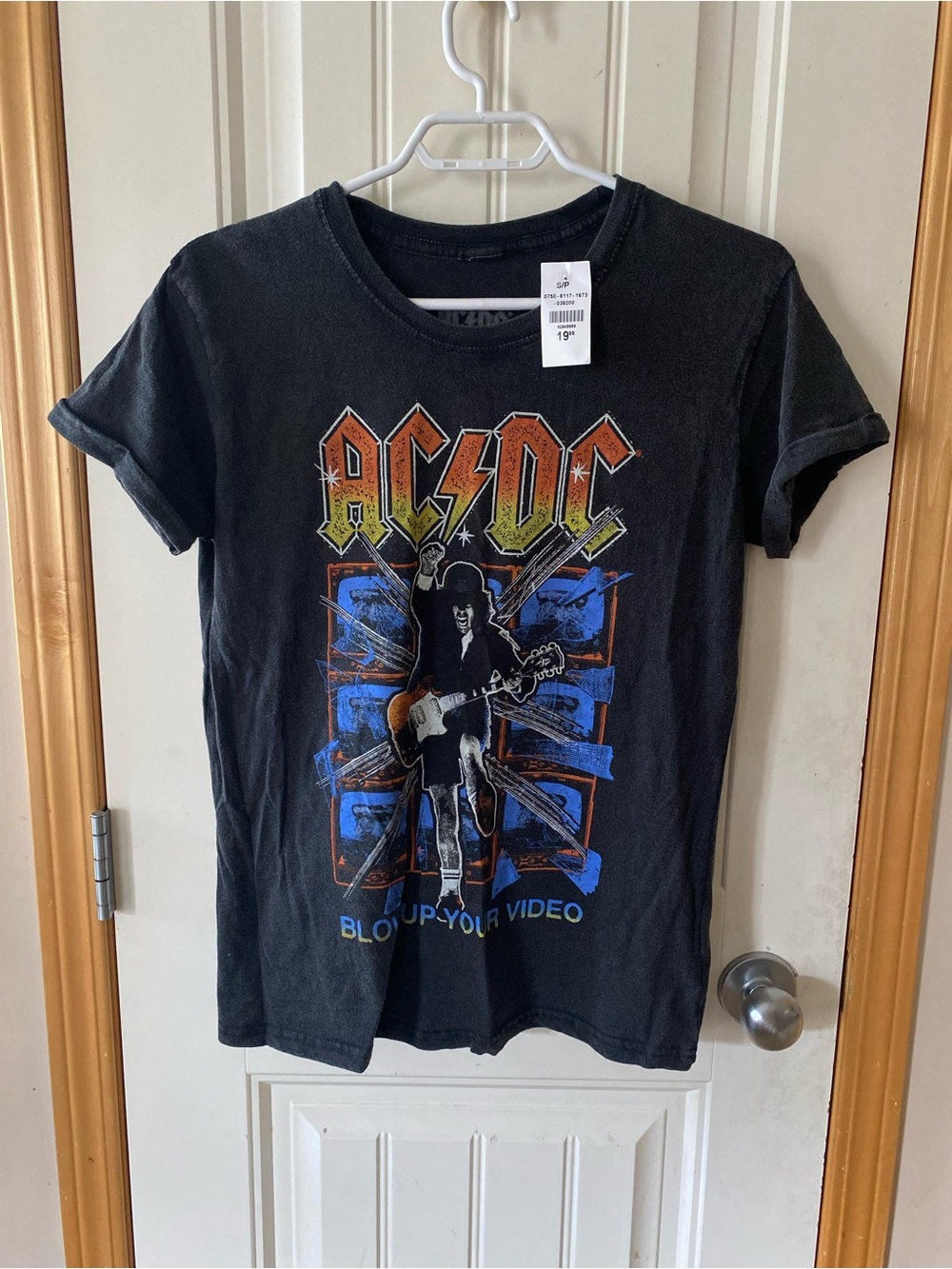 AC/DC Blow Up Your Video Graphic Band Tee – Size S/P